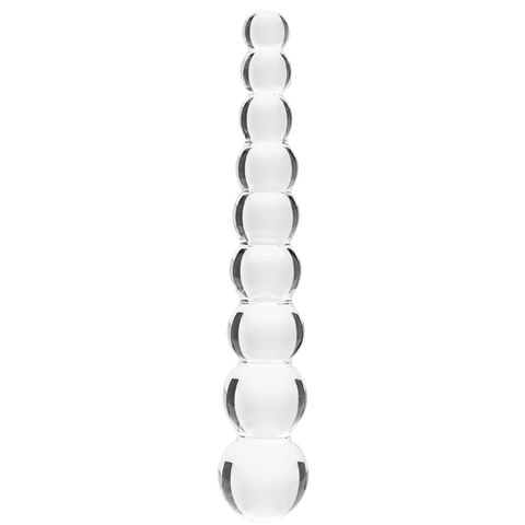 Creative Conceptions Elysian Pearls G-Spot Glass Dildo - Glass Sex Toys