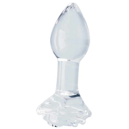 Creative Conceptions Utopian Bloom Glass Butt Plug Glass Sex Toys