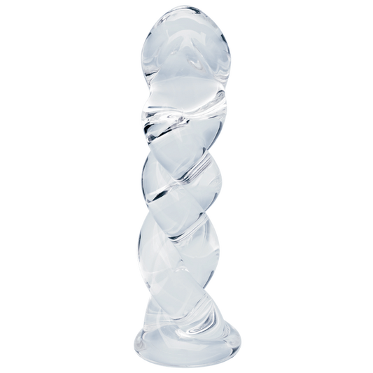 Creative Conceptions Seraphic Braid Glass Dildo Glass Sex Toys