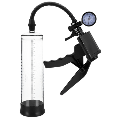 Vaczilla X10 Trigger Gauge Hand Grip Male Penis Pump - Penis Pumps And Stretchers