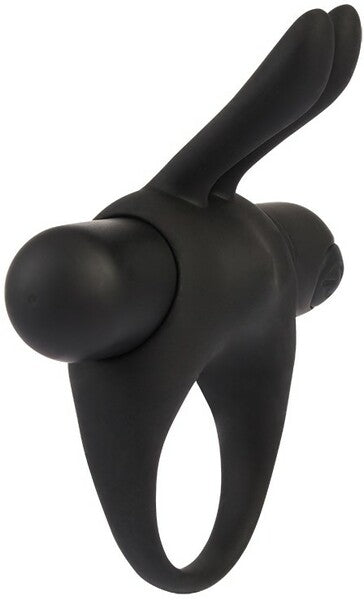 La Viva Babbitty Rabbitty Stretchy Silicone Cock Ring Black - Stretchy Cock Rings