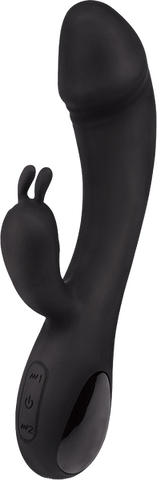 Fierce Euphoria Lust Electro Waves Realistic Penis Shaped Rabbit Style Vibrator - Rabbit Vibrators