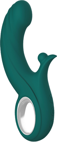 Kissen Raider G Spot Rabbit Vibrator Green - Rabbit Vibrators