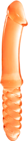 Lust Jelly Double Ended Flexible Shaft Realistic Dildo - Realistic Dildos