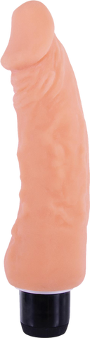 True Feel Trojan Realistic Design Vibrating Dildo - Vibrating Dildos
