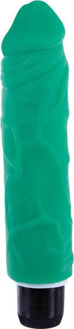 True Feel Patriot 16.5 cm Realistic Vibrating Dong - Vibrating Dildos