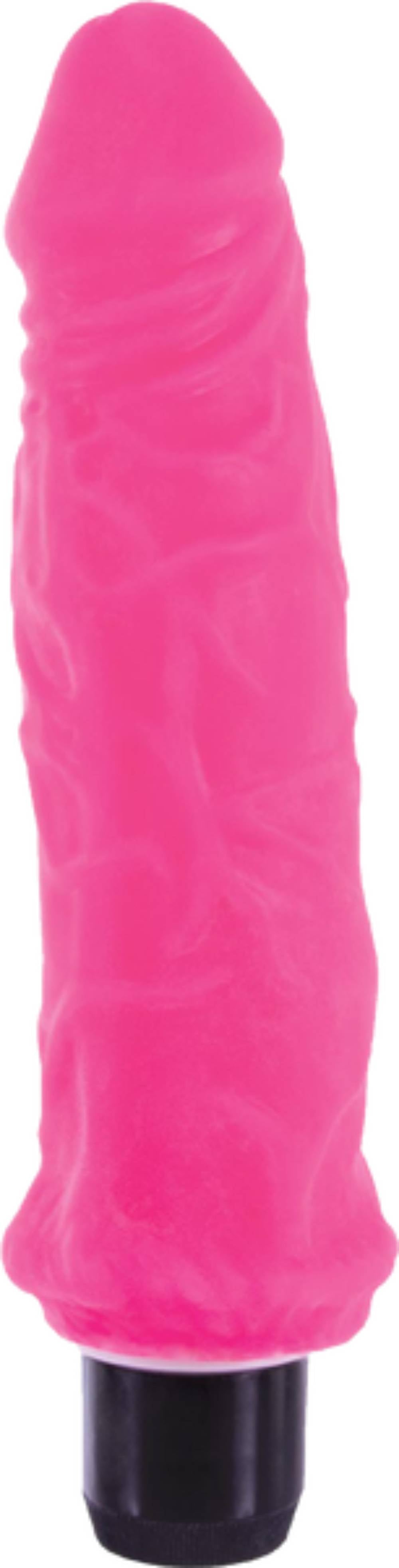 True Feel Ribbed Dual Density Realistic Vibrating Cock 16.5 cm Vibrating Dildos