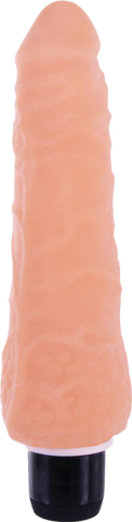 True Feel Slim Soft and Pilable Vibrating Realistic Dildo - Vibrating Dildos