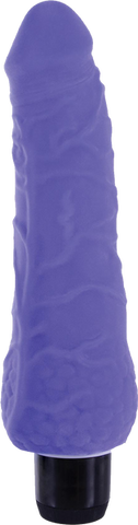 True Feel Slim Soft and Pilable Vibrating Realistic Dildo - Vibrating Dildos