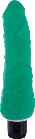 True Feel Slim Soft and Pilable Vibrating Realistic Dildo - Vibrating Dildos