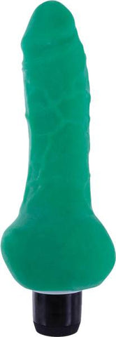True Feel Ballsy Realistic Design Vibrating Dildo - Vibrating Dildos