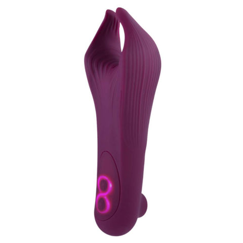 Twin Moist Multi Functional Rechargeable Stimulator - Clit Ticklers and Pulsators
