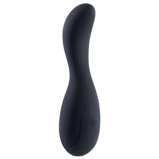 Deep Romance 10 Function G Spot Silicone Stimulator Black - G-Spot Vibrators