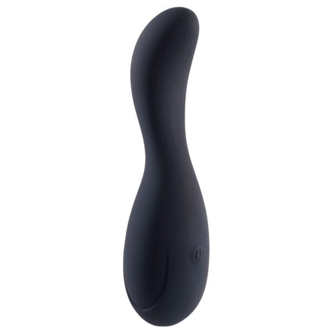 Deep Romance 10 Function G Spot Silicone Stimulator Black - G-Spot Vibrators