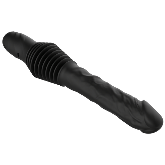 La Viva Blade Runner Double Thrusting & Vibrating Dildo Black Vibrating Dildos