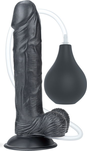 Squirt Extreme Realistic Looking Dong Black Realistic Dildos