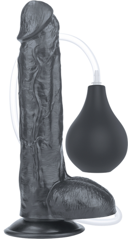 Squirt Extreme Realistic Looking Dong Black - Realistic Dildos