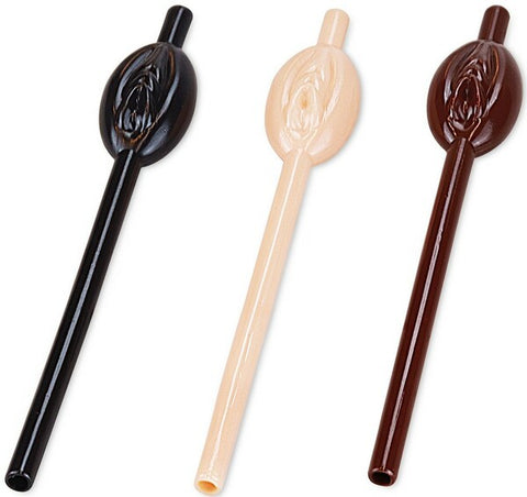Lovetoy 9 Pack Pussy Straws - Party Gifts and Novelties