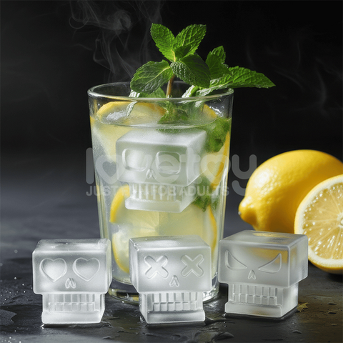 Lovetoy Bachelorette Party Skull Silicone Ice Tray - Party Gifts and Novelties