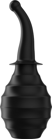Mr Play Large Capacity Anal Douche BLKM6 Black - Enemas and Douches