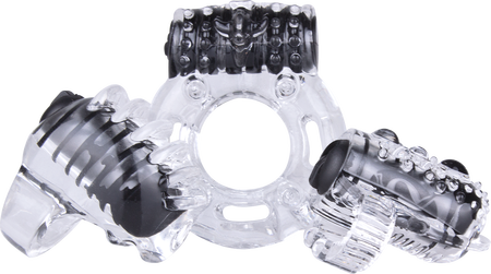 Screaming O Vibroman Super Stretchy Vibrating Cock Ring Black - Vibrating Cock Rings