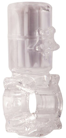 Charged The Big Omg Vibrating Cock Ring Clear - Vibrating Cock Rings