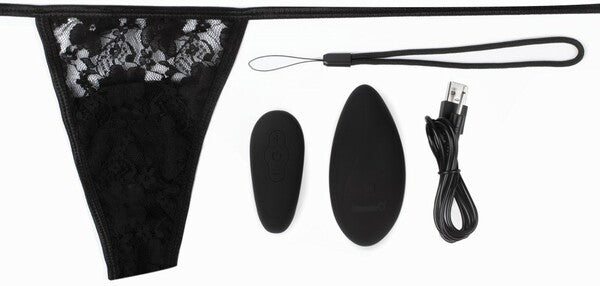 Screaming O Premium Ergonomic Remote Control Panty Vibrator Set Black Remote Control Vibrators