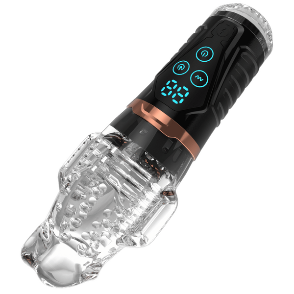 Amovibe Alpha Sucking & Vibrating Male Masturbator Masturbators and Strokers