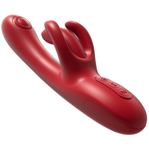 Amovibe Trio Bliss 10 Functions G-Spot Rabbit Massager - Rabbit Vibrators