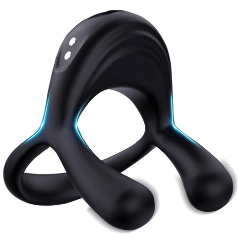Amovibe Shadow Pulse Rechargeable Cock Ring - Vibrating Cock Rings