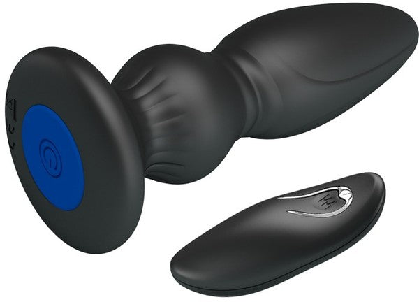 Mr Play Powerful Vibrating Prostate Anal Plug Black Prostate Toys