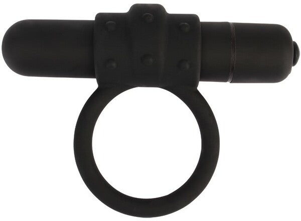 La Viva Babbitty Rabbitty Stretchy Silicone Cock Ring Black Stretchy Cock Rings