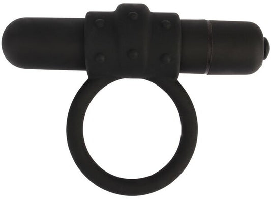 La Viva Babbitty Rabbitty Stretchy Silicone Cock Ring Black - Stretchy Cock Rings