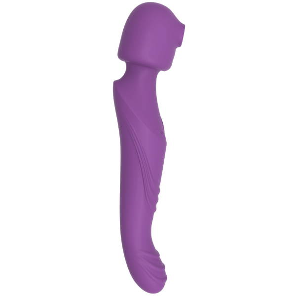 La Viva Tapping and Vibrating Body Wand Massager Purple Body Wands
