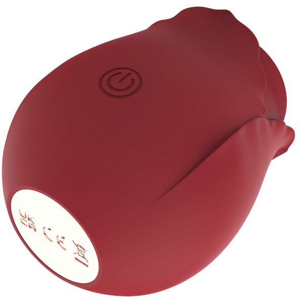 La Viva Rose Petal Tapping Clitoral Stimulator XL Pink Clit Ticklers and Pulsators