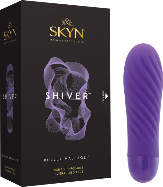 Skyn Shiver 7 Function Rechargeable Bullet Vibrator Bullet Vibrators