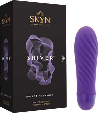 Skyn Shiver 7 Function Rechargeable Bullet Vibrator - Bullet Vibrators