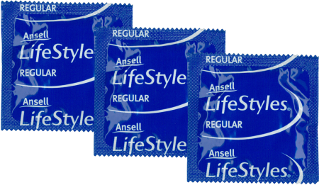 Lifestyles Regular Lubricated Condoms Bulk 144 Pack - Condoms
