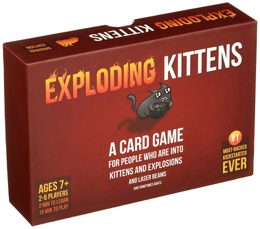 Creative Conceptions Exploding Kittens Original Edition Game - Sex Games, Coupons and Tricks