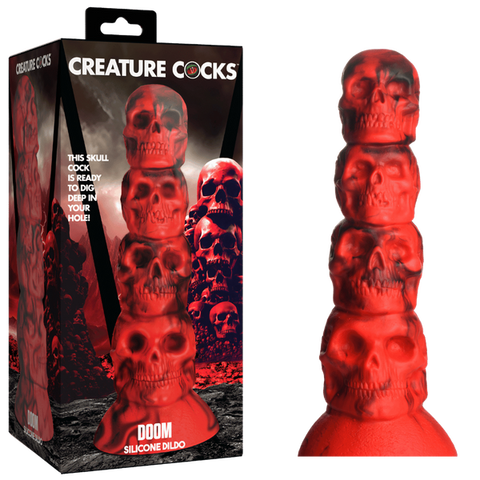 Creature Cocks Doom Fantasy Realistic Silicone Dildo - Realistic Dildos
