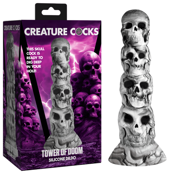 Creature Cocks Tower of Doom Silicone Dildo Realistic Dildos