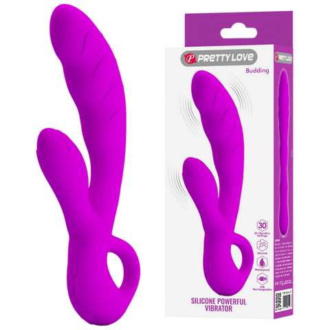 Pretty Love Budding Silicone Powerful Rabbit Vibrator - Rabbit Vibrators