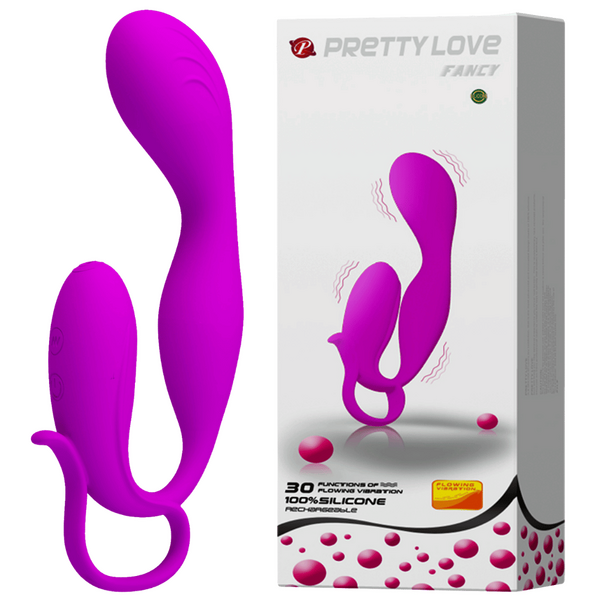 Pretty Love Flowery Silicone Rechargeable Clit Vibrator - Clit Ticklers and Pulsators