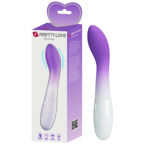Pretty Love Bishop 30 Functions Curved G Spot Vibrator - G-Spot Vibrators