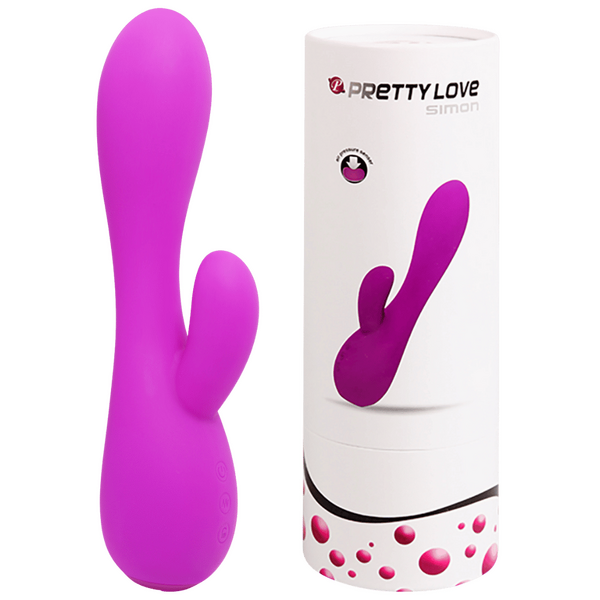 Pretty Love Simon Vibrating Rabbit Massager - Rabbit Vibrators