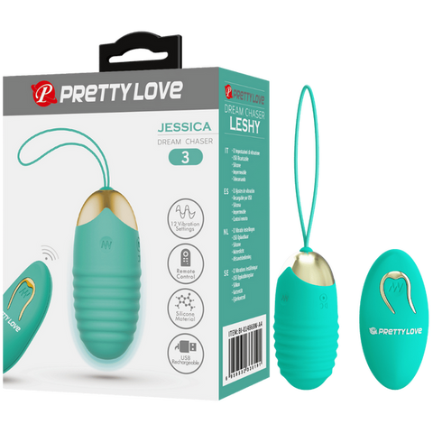 Pretty Love Jessica Dream Chaser Rechargeable Love Egg - Love Eggs and Kegel Exercisers