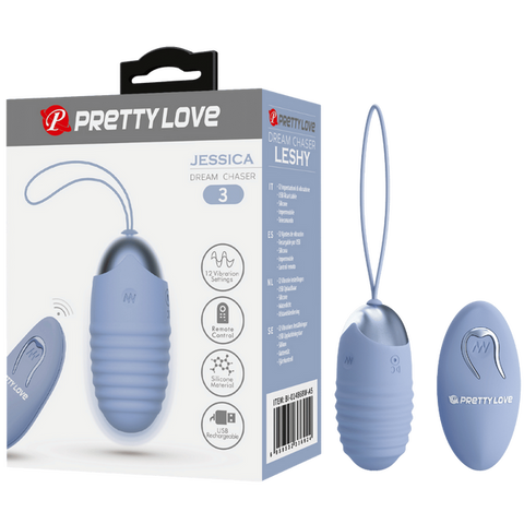 Pretty Love Jessica Dream Chaser Rechargeable Love Egg - Love Eggs and Kegel Exercisers