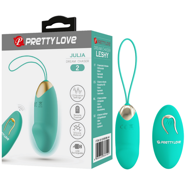 Pretty Love Rechargeable Julia Dream Chaser Love Egg Love Eggs and Kegel Exercisers