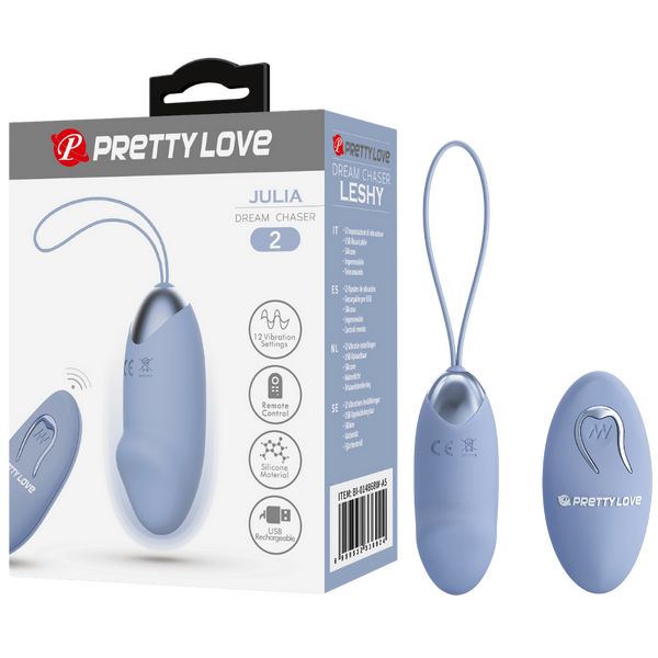 Pretty Love Rechargeable Julia Dream Chaser Love Egg Love Eggs and Kegel Exercisers