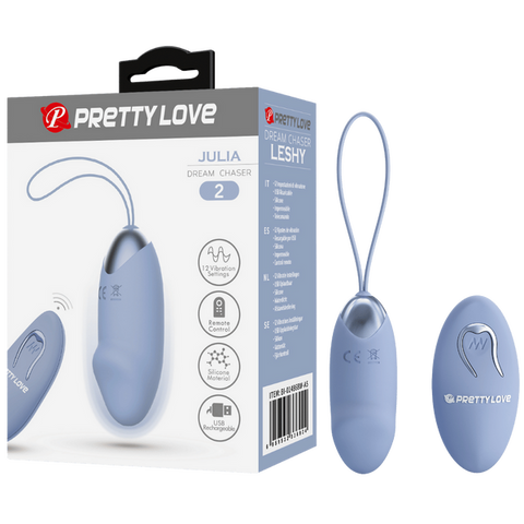 Pretty Love Rechargeable Julia Dream Chaser Love Egg - Love Eggs and Kegel Exercisers